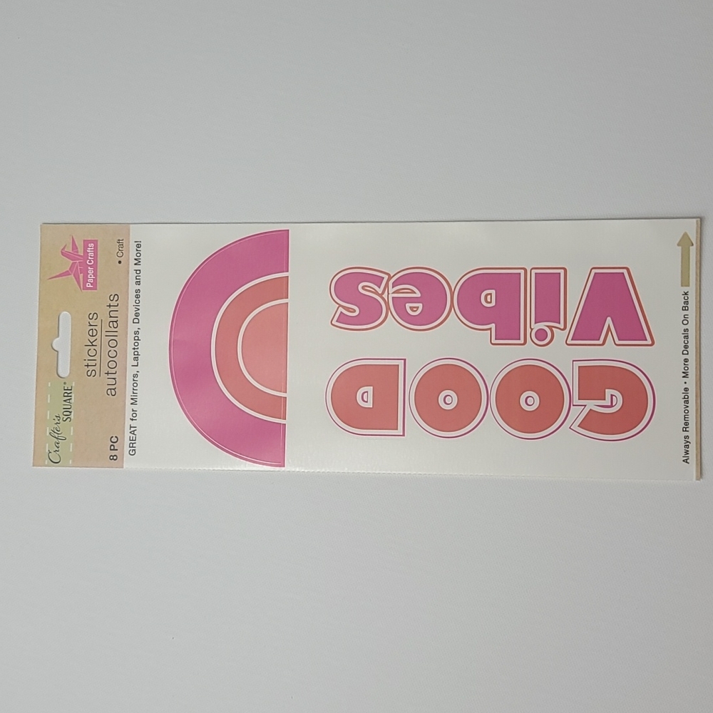 Good vibes stickers